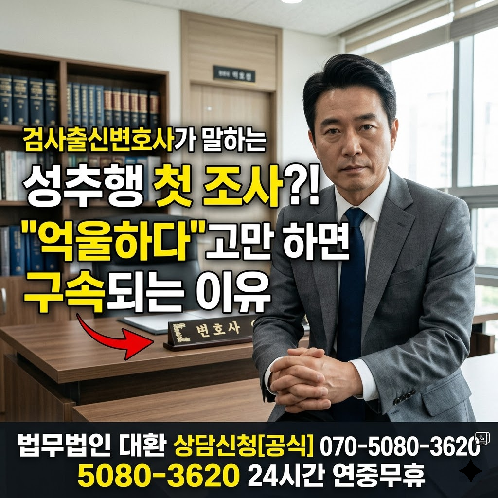 검사출신변호사가 말하는 성추행 첫 조사, "억울하다"고만 하면 구속되는 이유